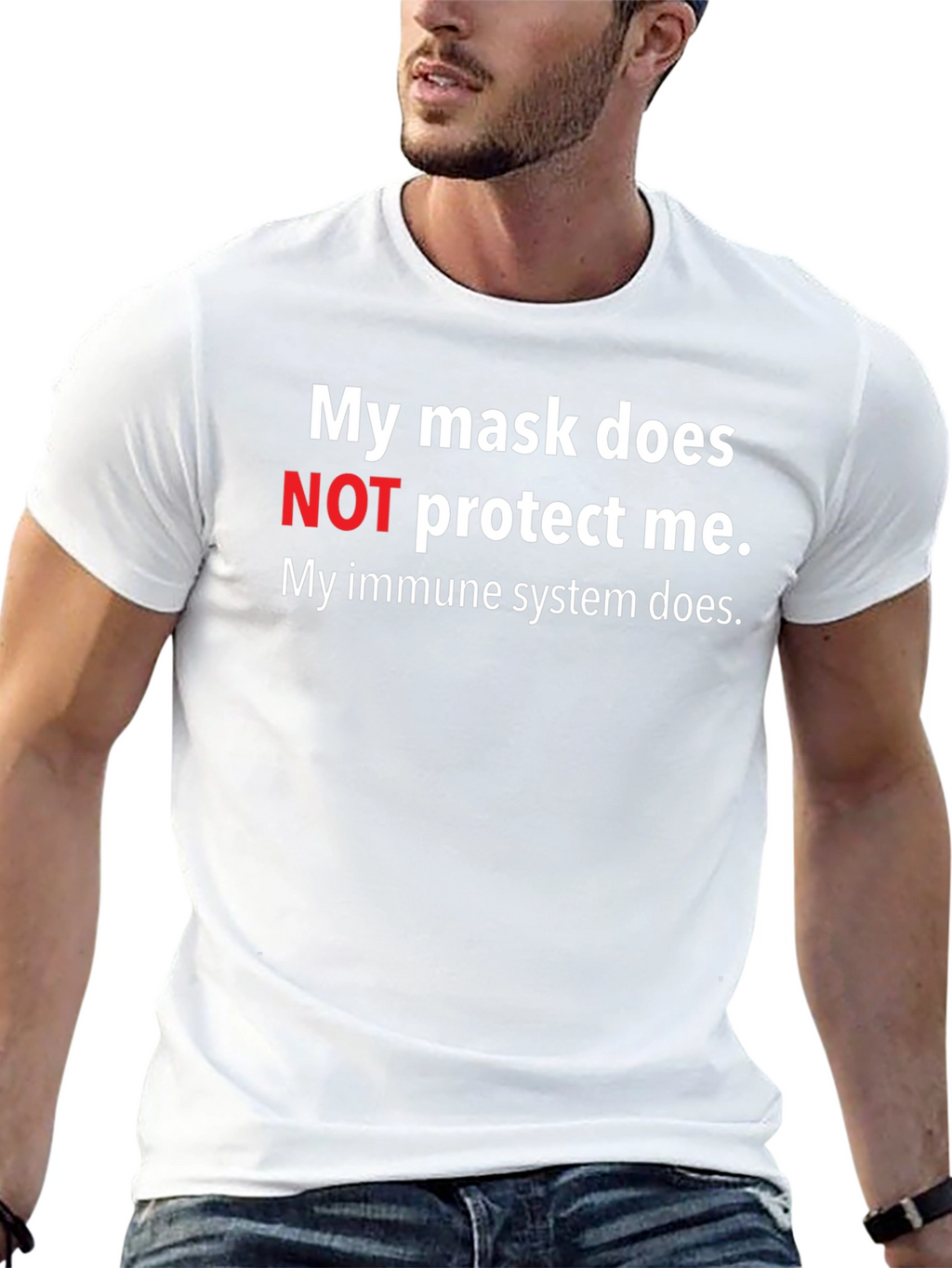 Immune System T-Shirt - Mask Debate Tee