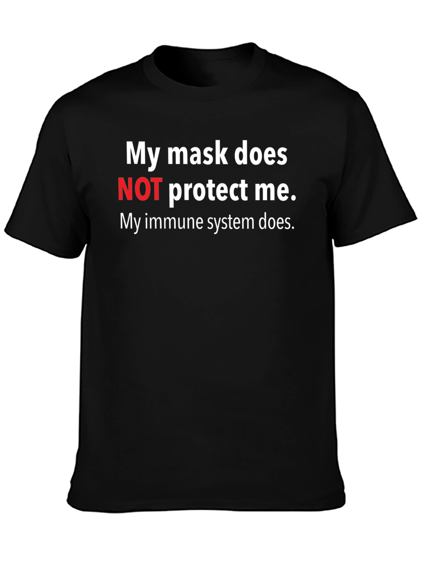 Immune System T-Shirt - Mask Debate Tee