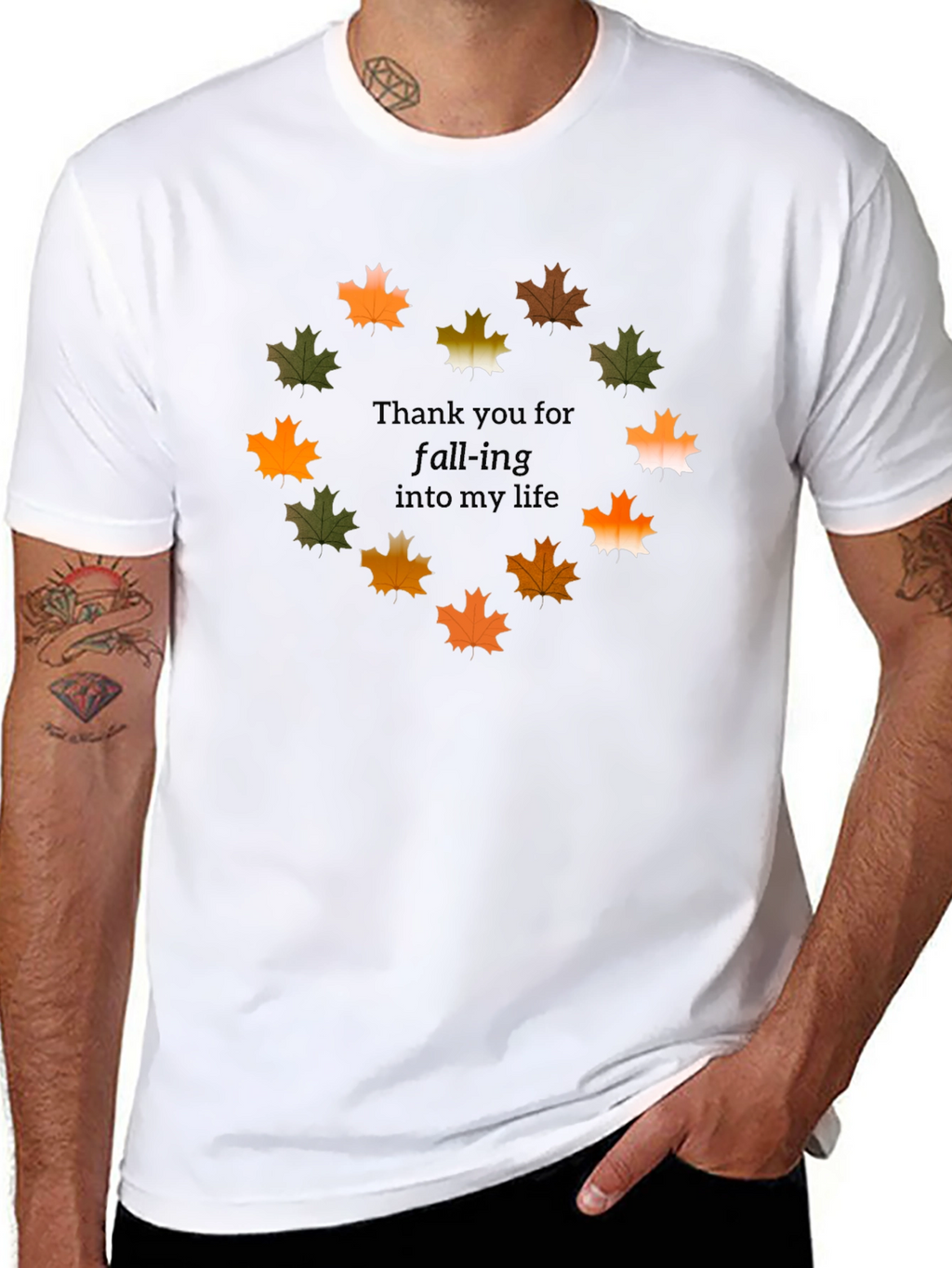 Falling Into My Life Graphic Tee