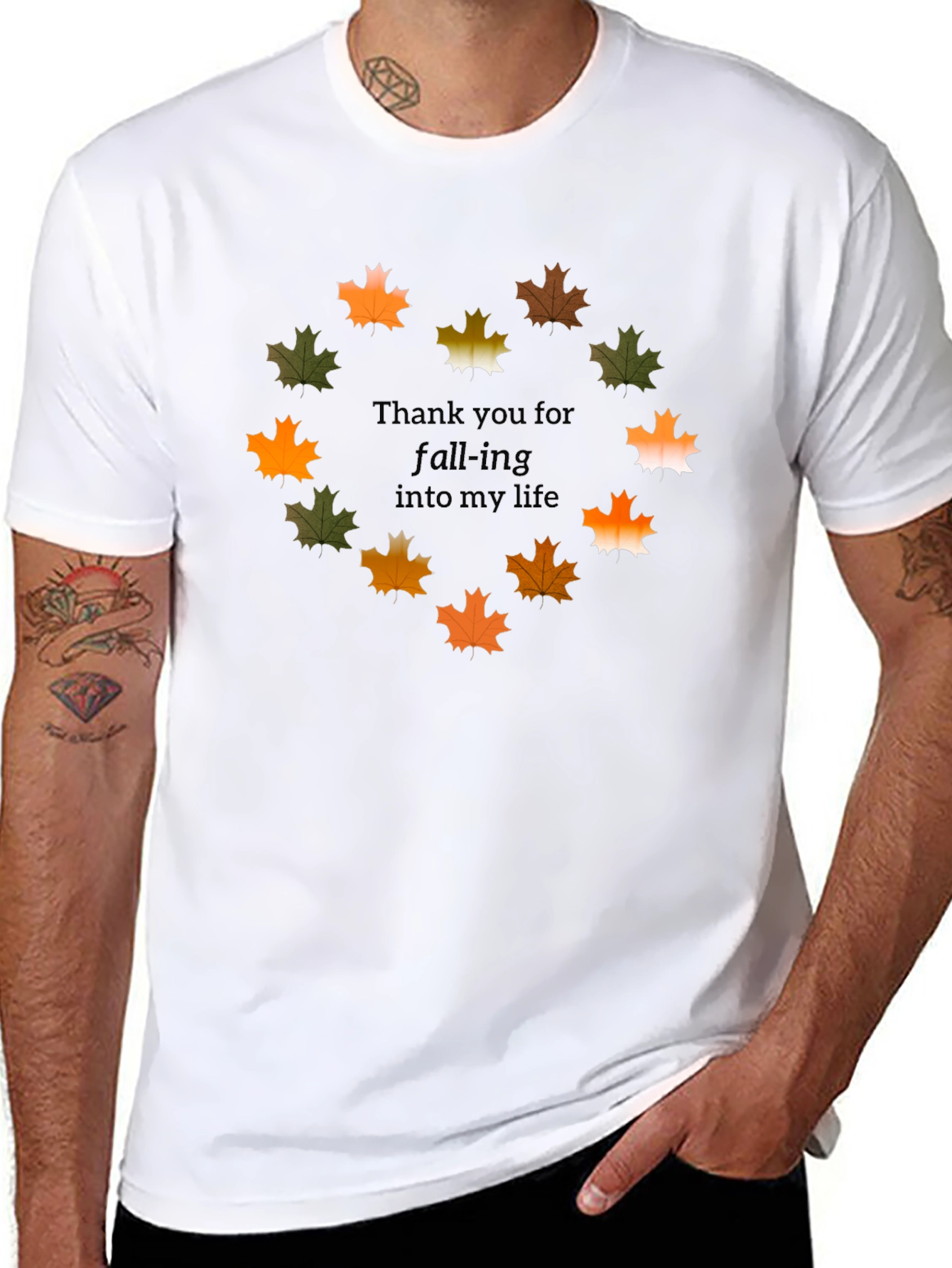 Falling Into My Life Graphic Tee