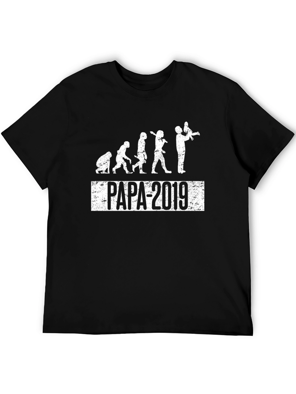 Papa Evolution 2019 T-Shirt - Black