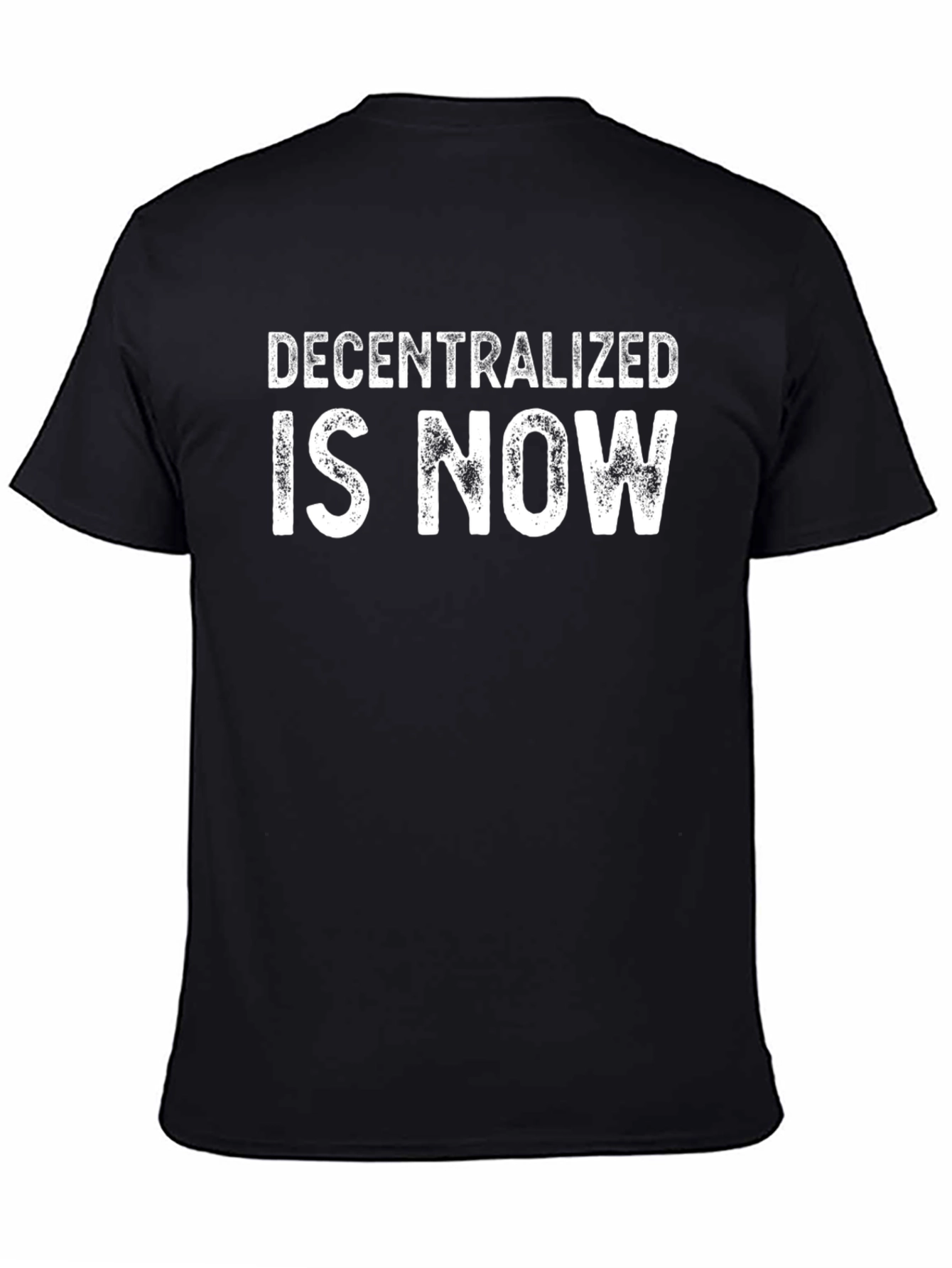 Decentralized is Now Black T-Shirt