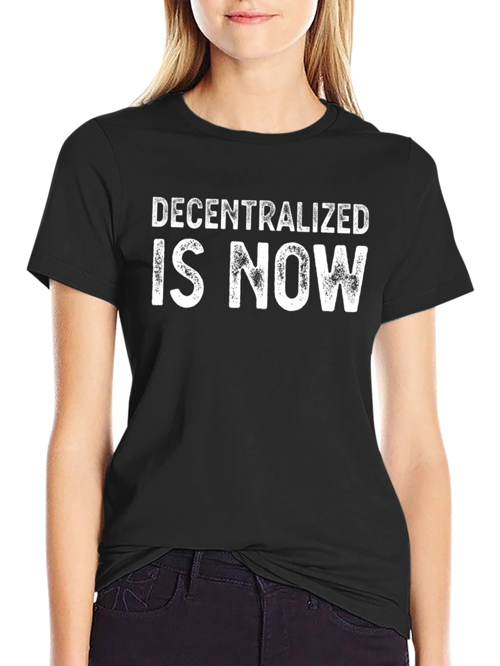 Decentralized is Now Black T-Shirt