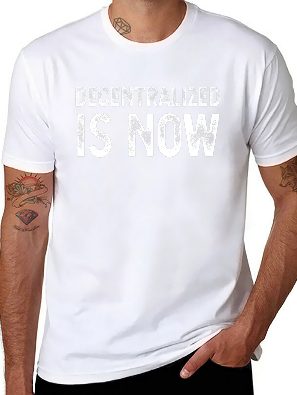 Decentralized is Now Black T-Shirt