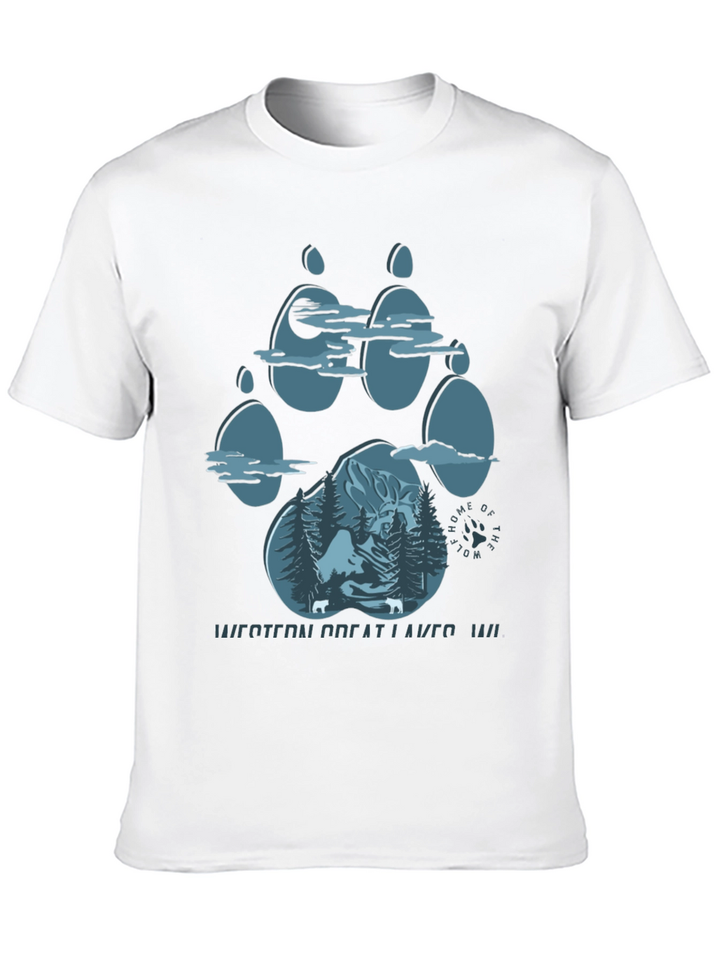 Wolf Paw Graphic Tee