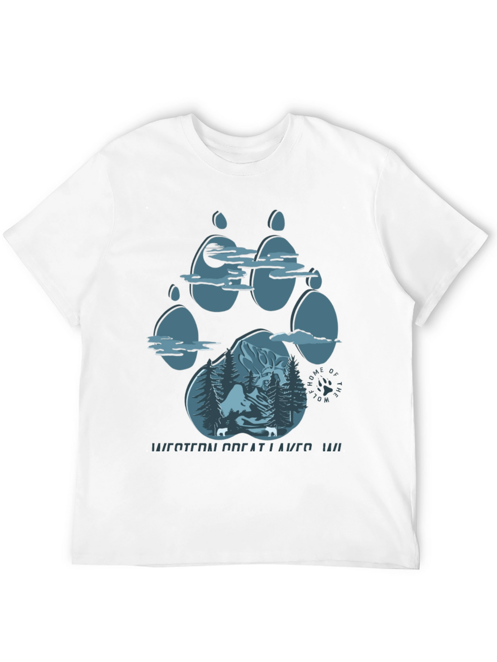 Wolf Paw Graphic Tee