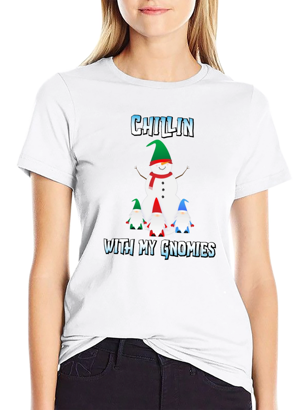 Chillin With My Gnomies Graphic Tee