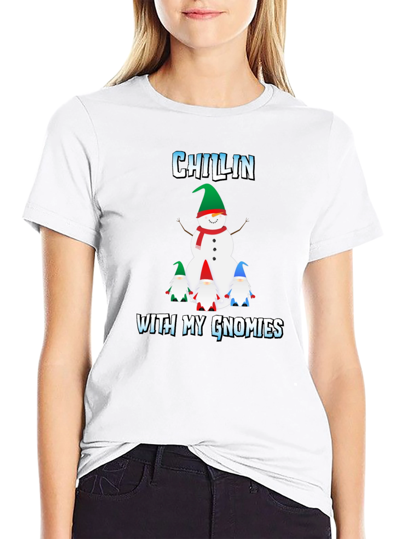 Chillin With My Gnomies Graphic Tee