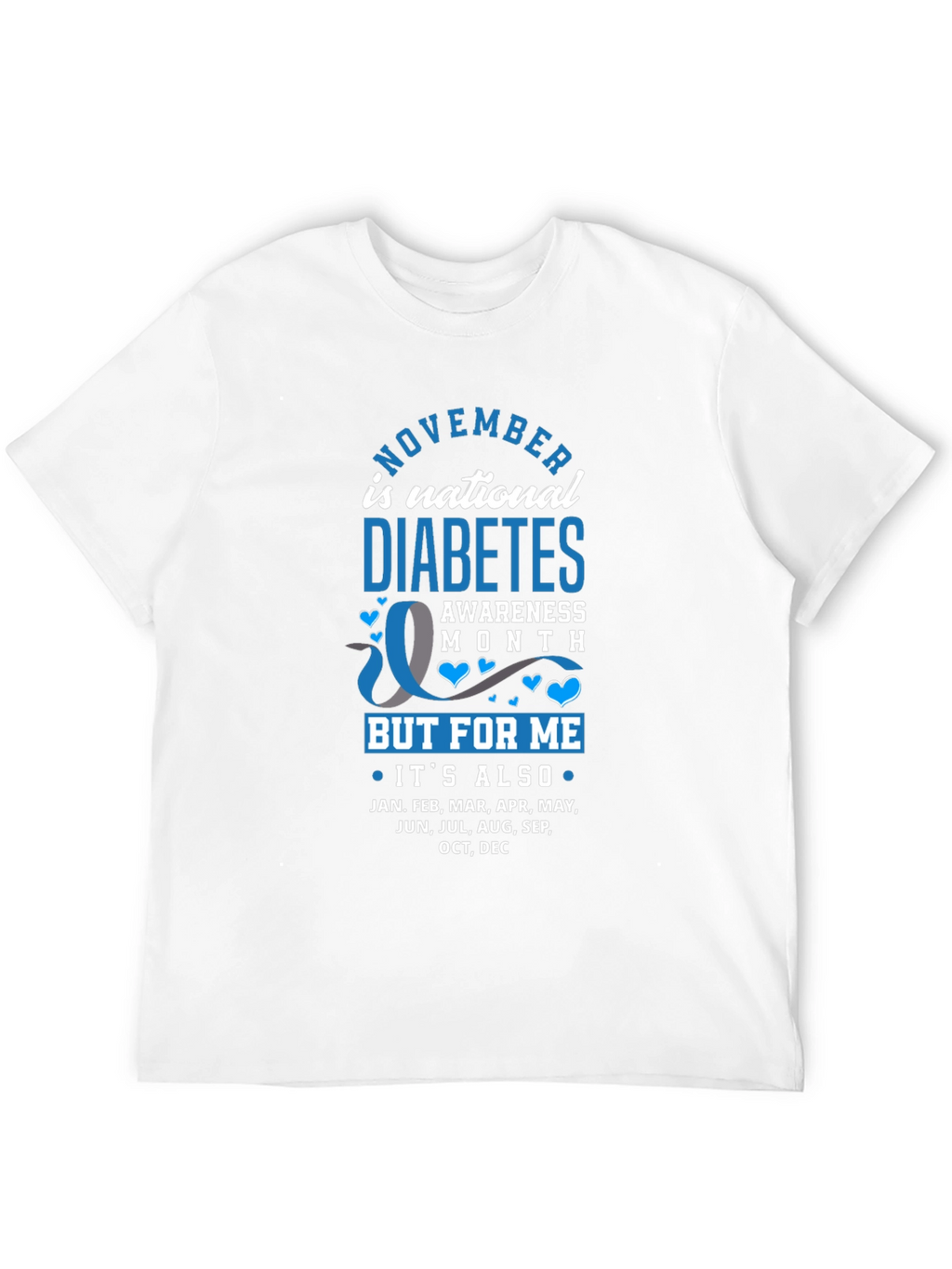 Diabetes Awareness T-Shirt - National Diabetes Month