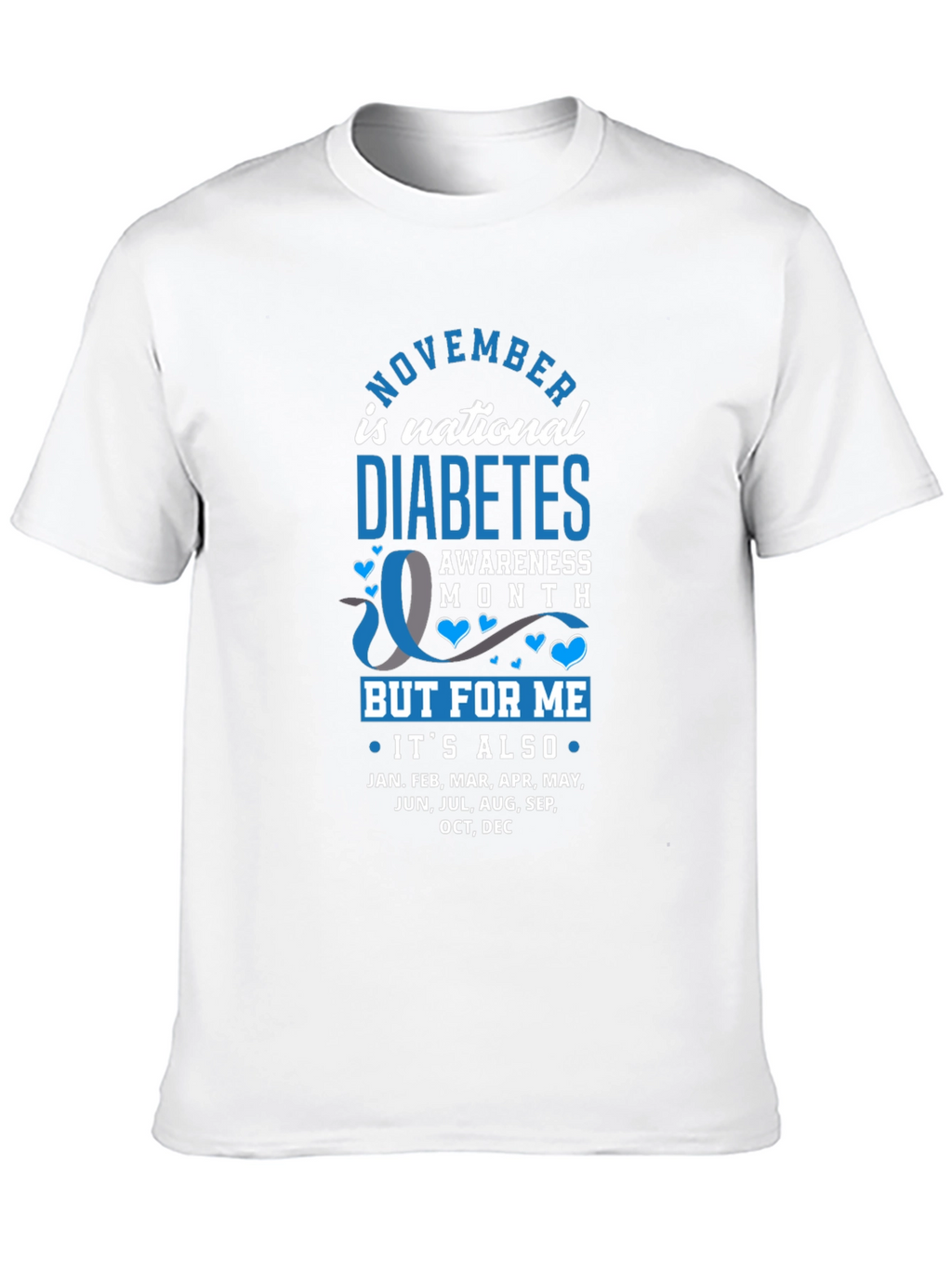 Diabetes Awareness T-Shirt - National Diabetes Month