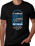 Diabetes Awareness T-Shirt - National Diabetes Month