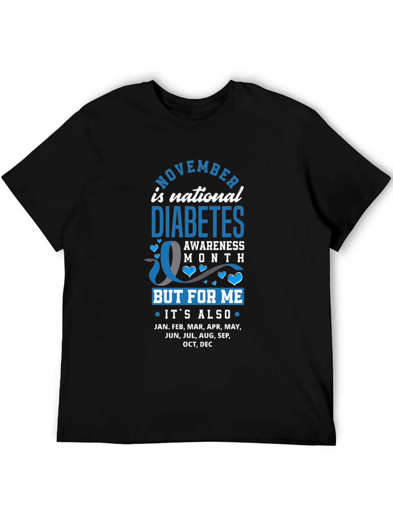 Diabetes Awareness T-Shirt - National Diabetes Month
