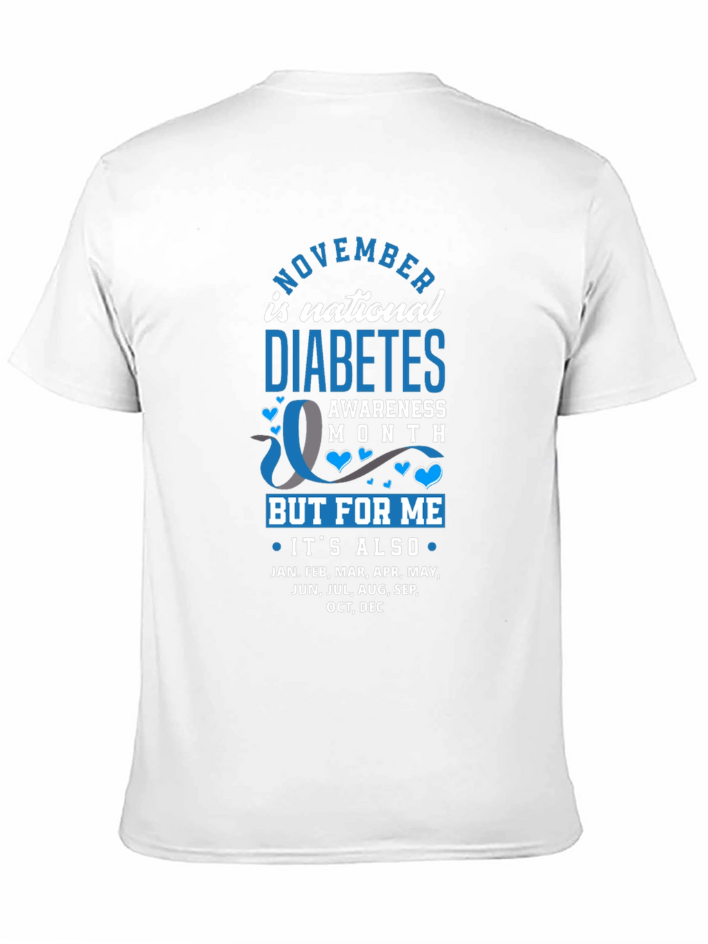 Diabetes Awareness T-Shirt - National Diabetes Month