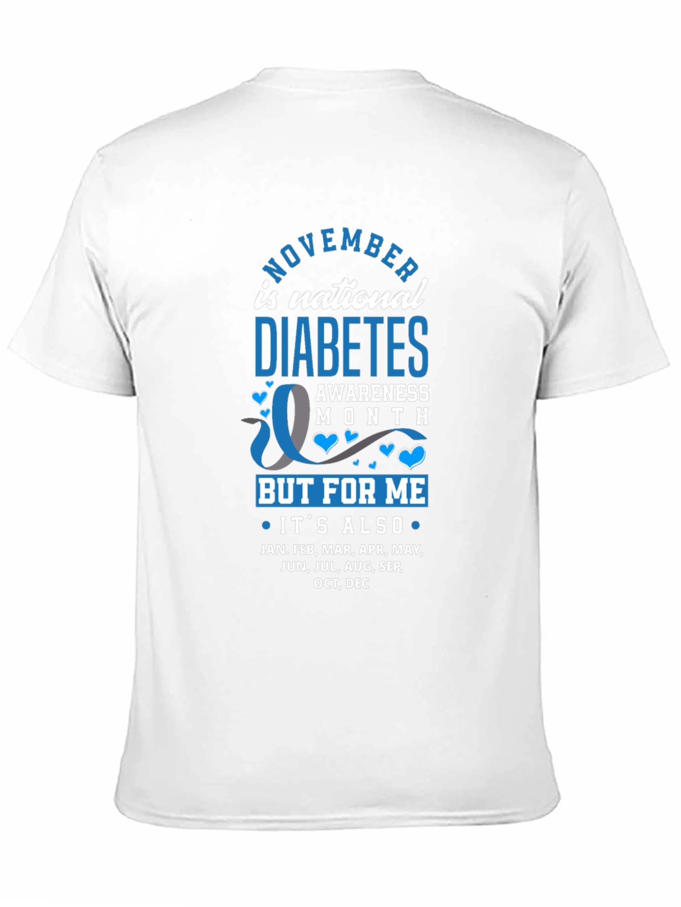 Diabetes Awareness T-Shirt - National Diabetes Month
