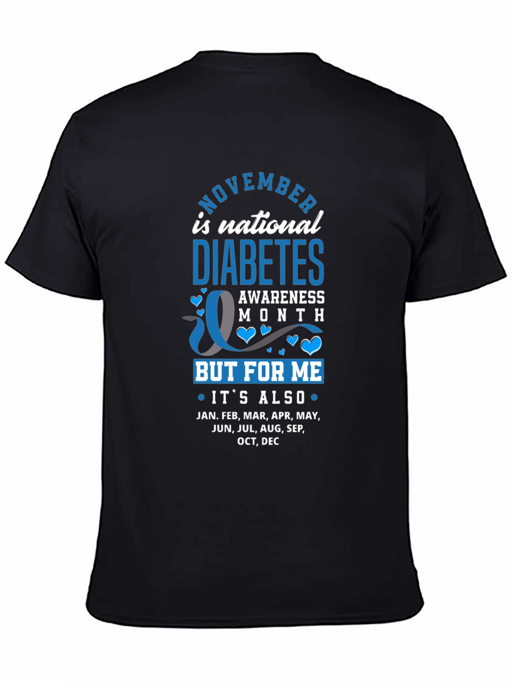 Diabetes Awareness T-Shirt - National Diabetes Month