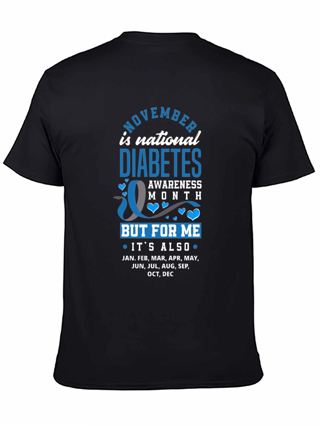 Diabetes Awareness T-Shirt - National Diabetes Month