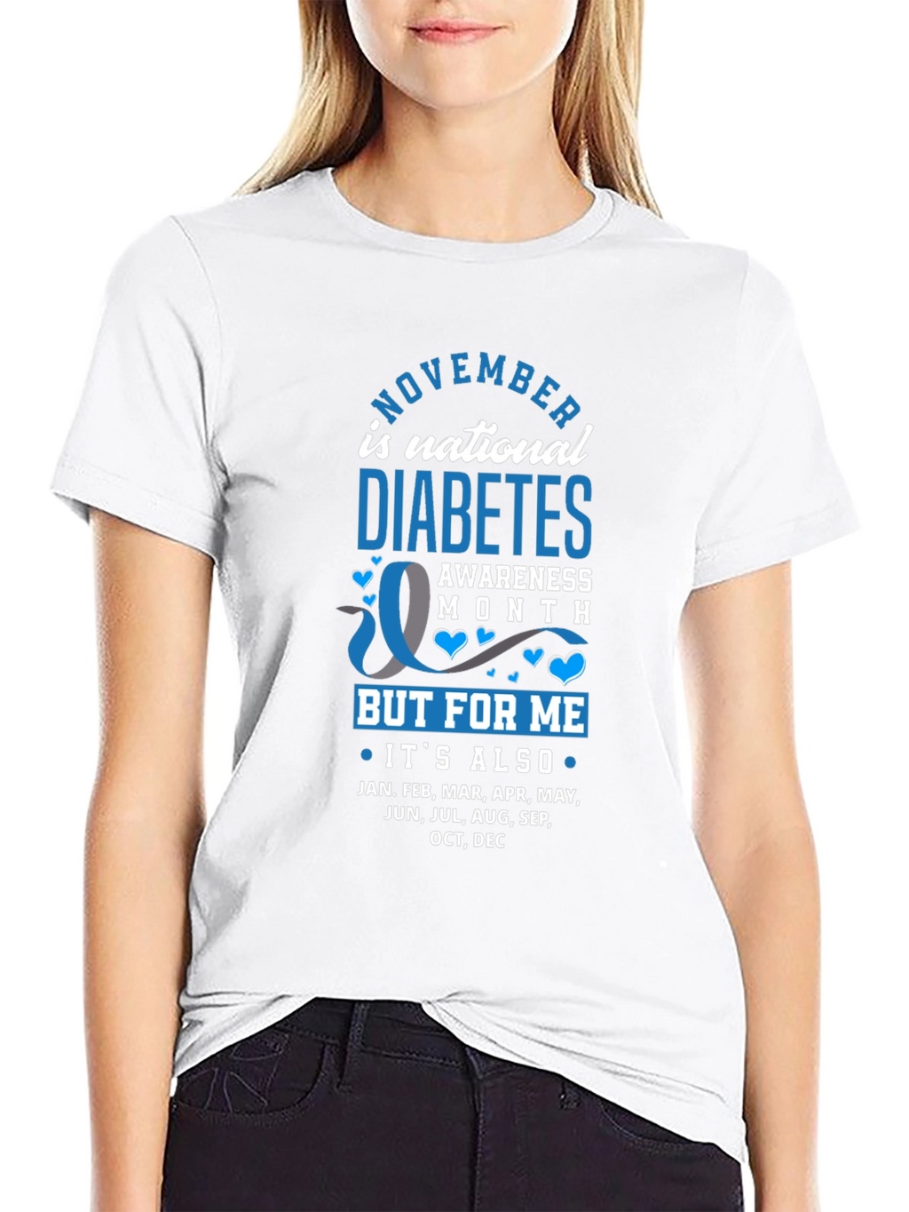 Diabetes Awareness T-Shirt - National Diabetes Month