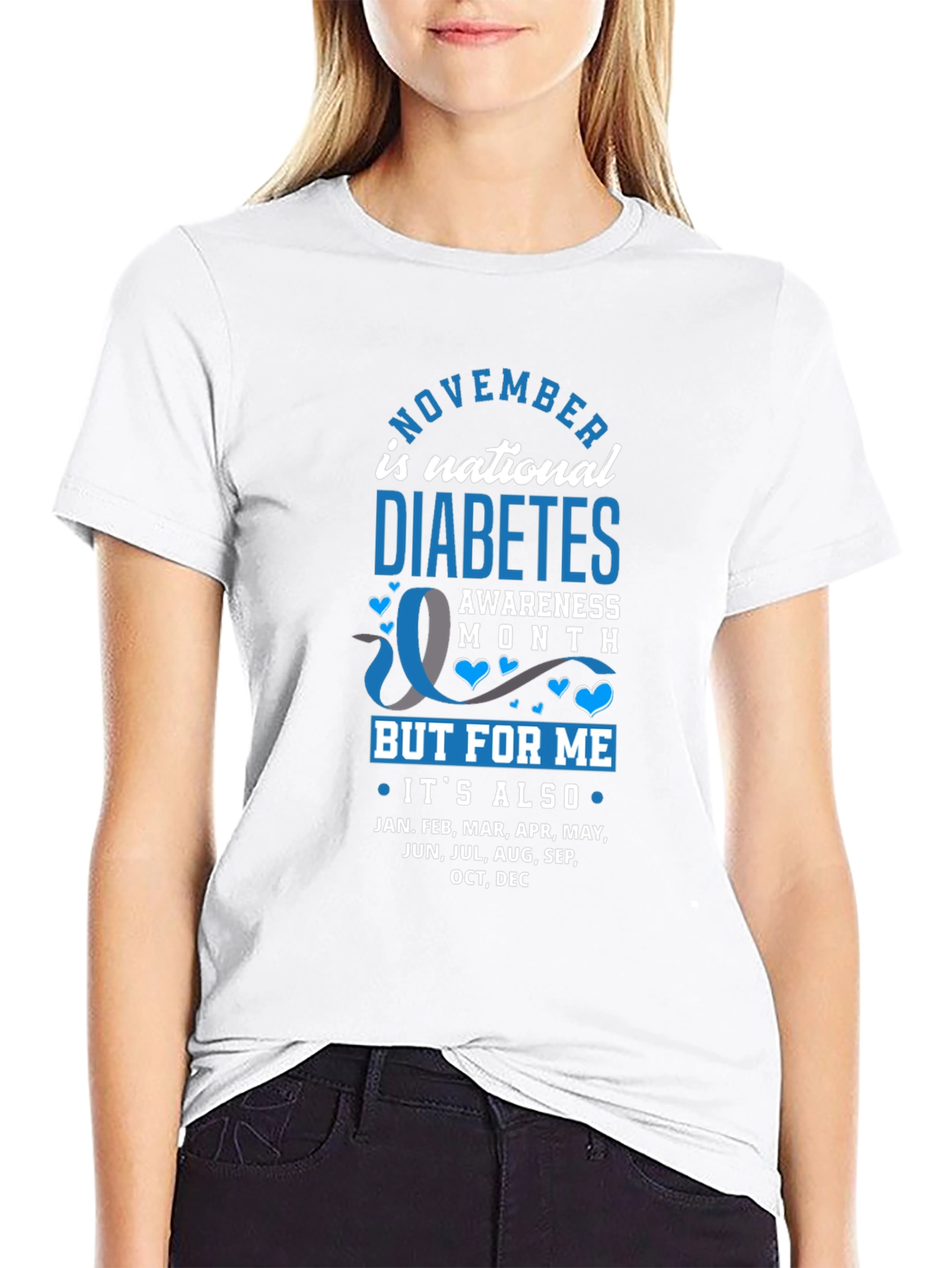 Diabetes Awareness T-Shirt - National Diabetes Month