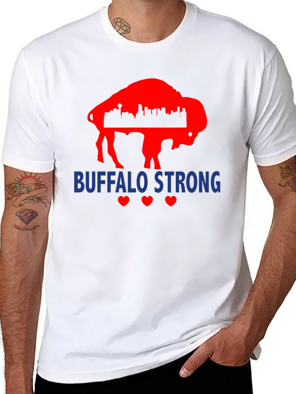 Buffalo Strong Graphic Tee
