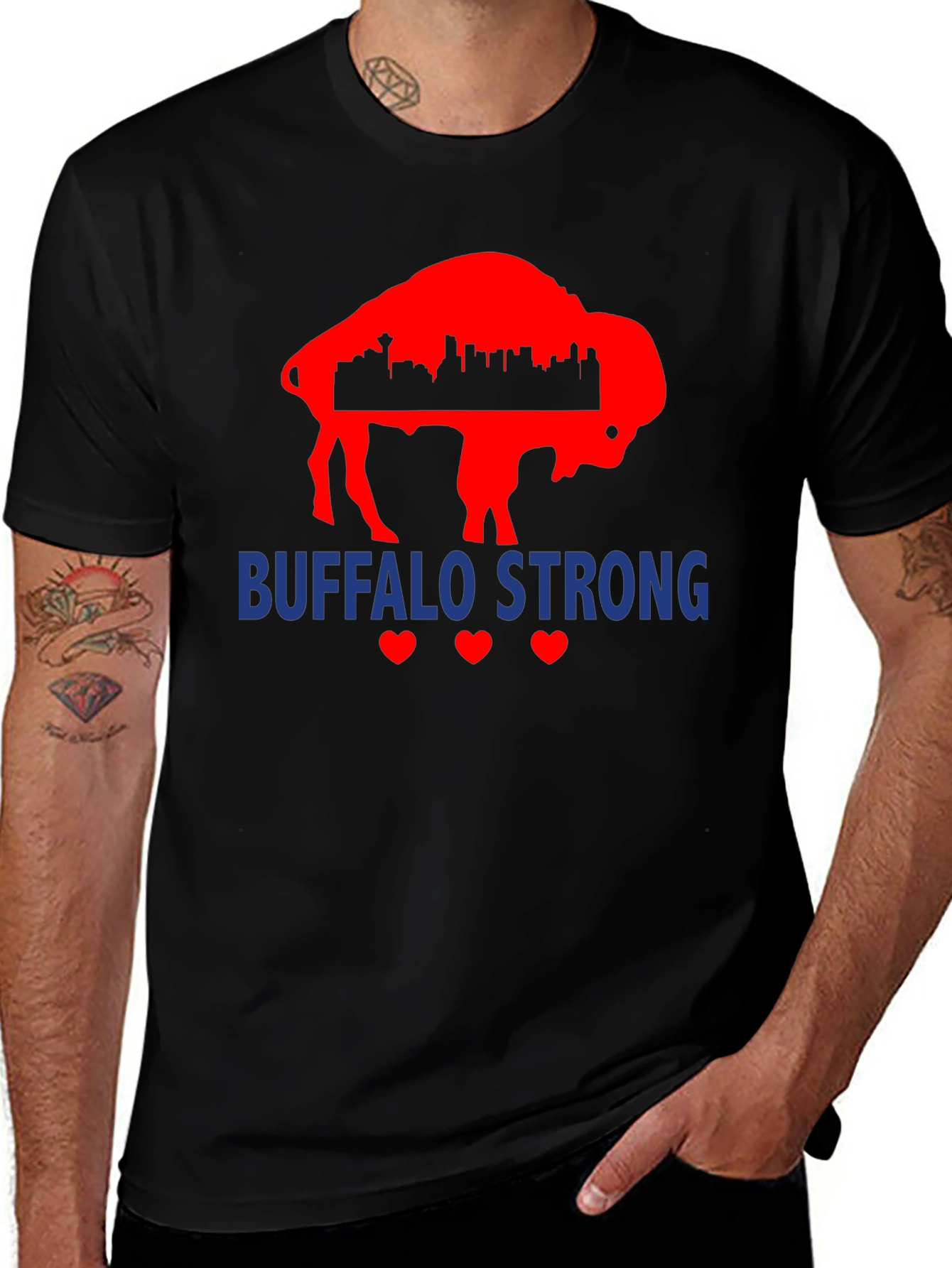 Buffalo Strong Graphic Tee