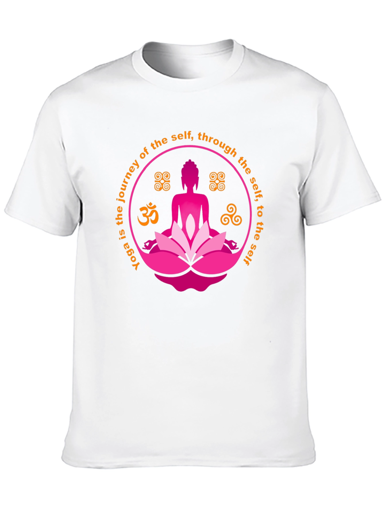 Yoga Journey Black T-Shirt