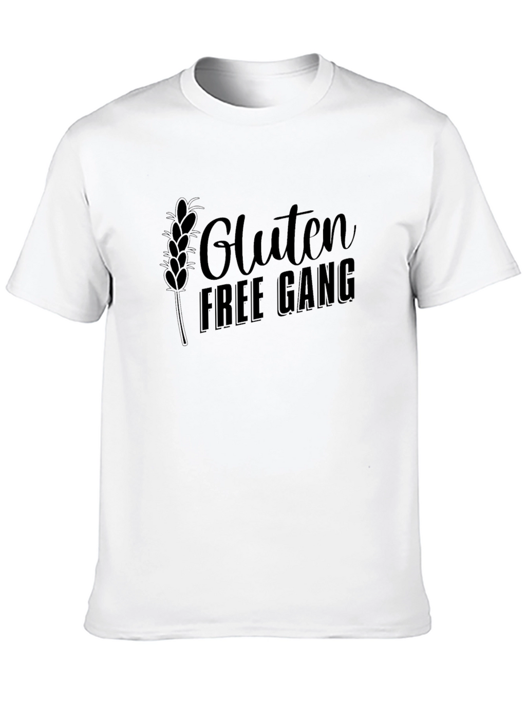Gluten Free Gang Black T-Shirt