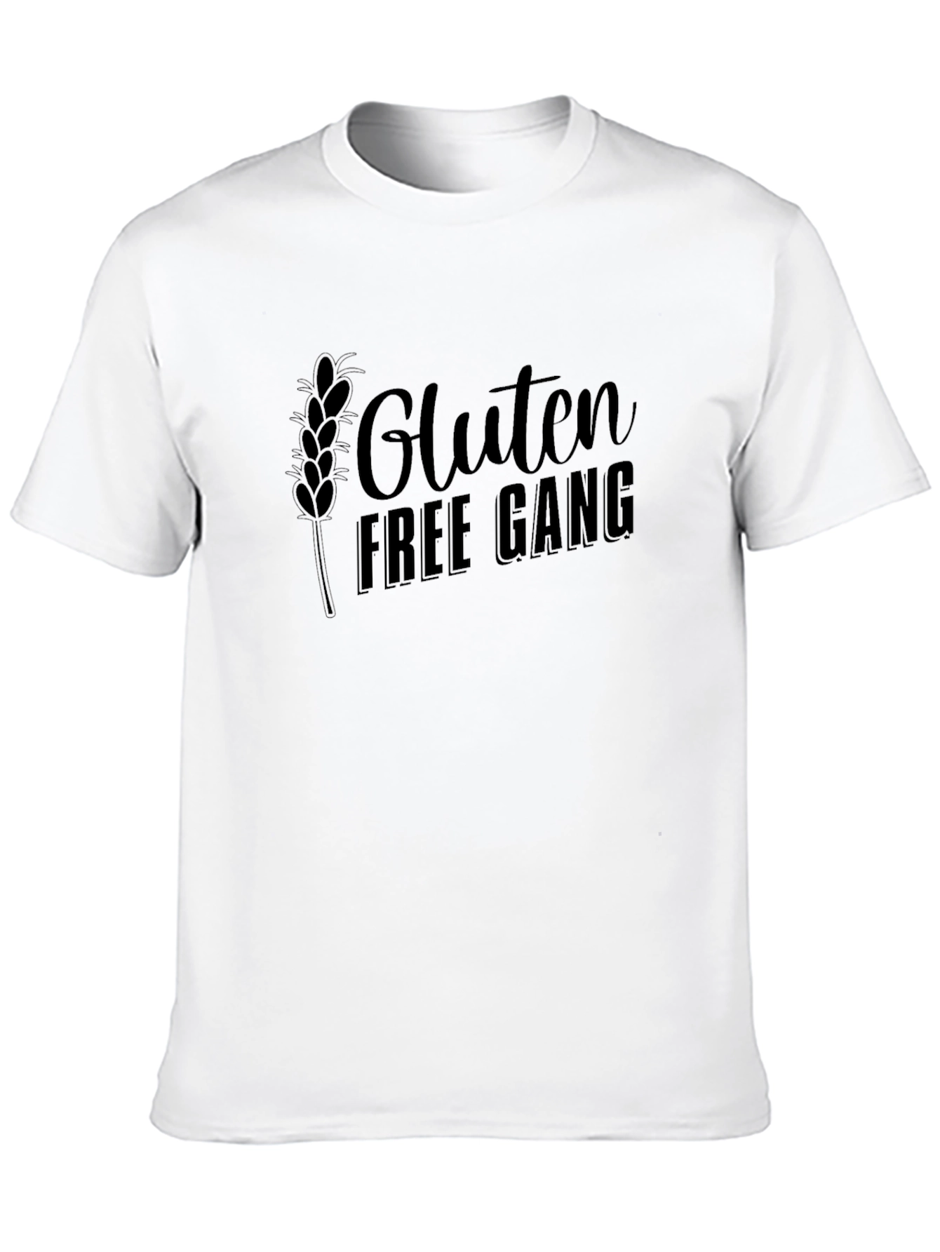 Gluten Free Gang Black T-Shirt