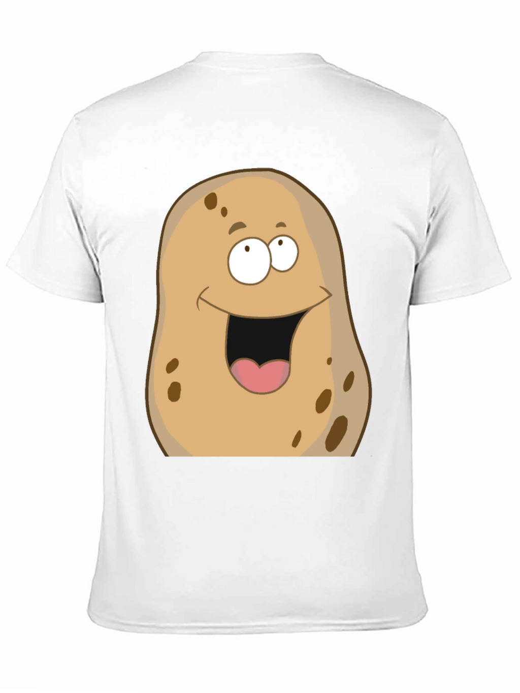 Funny Potato Graphic T-Shirt - Unisex Black Tee