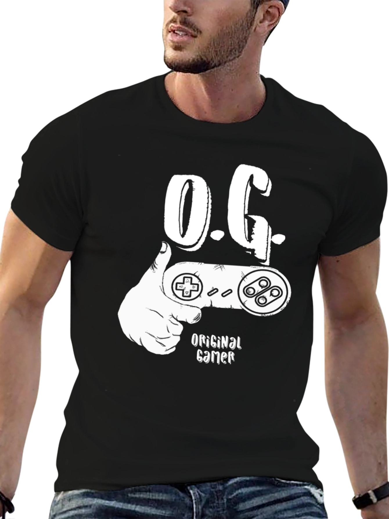 O.G. Original Gamer Black T-Shirt