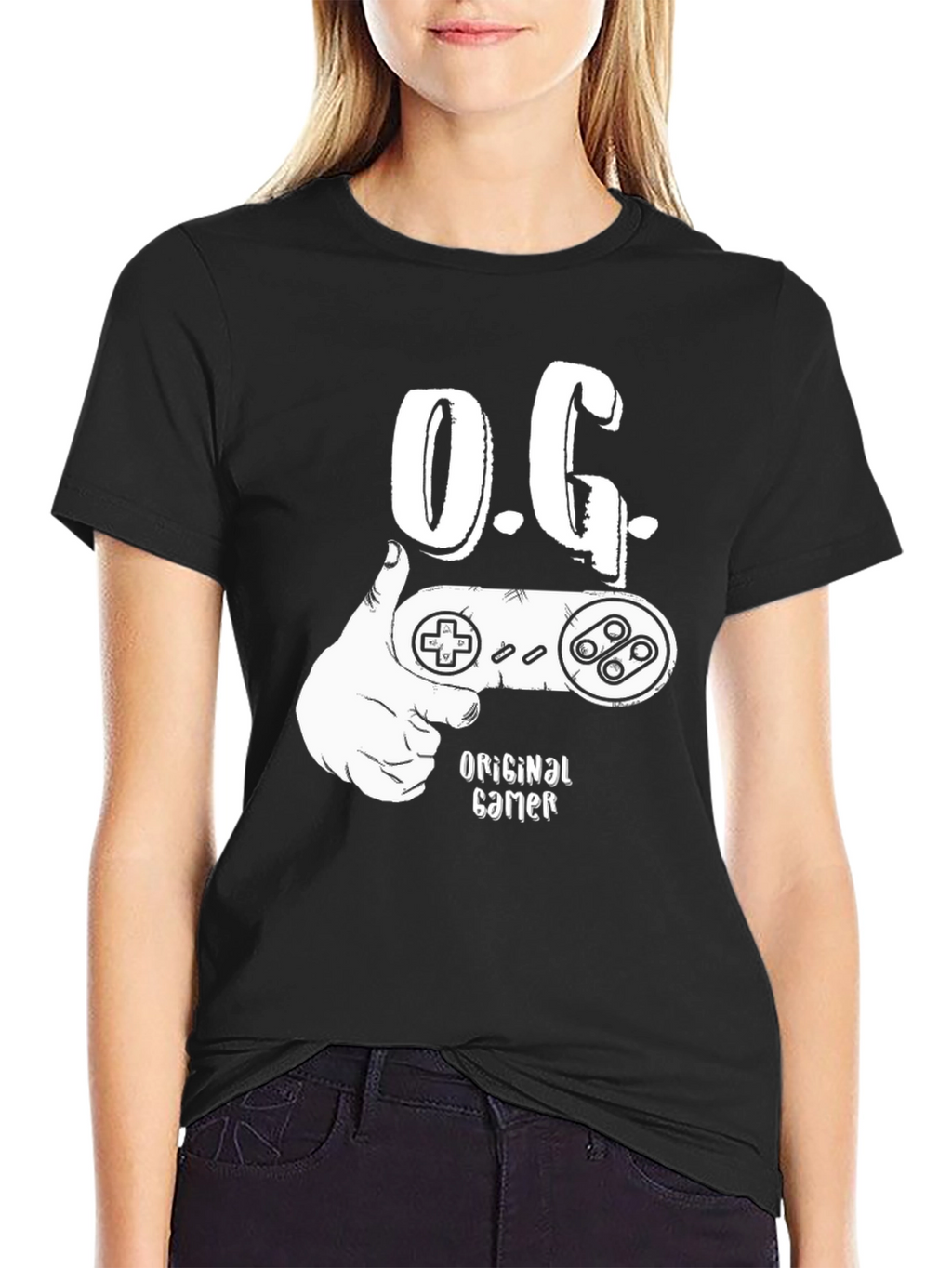 O.G. Original Gamer Black T-Shirt