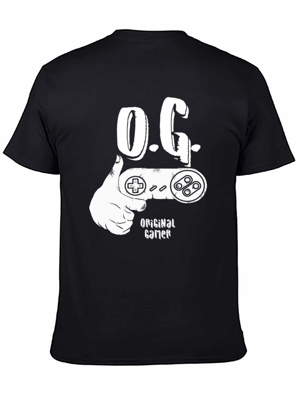 O.G. Original Gamer Black T-Shirt