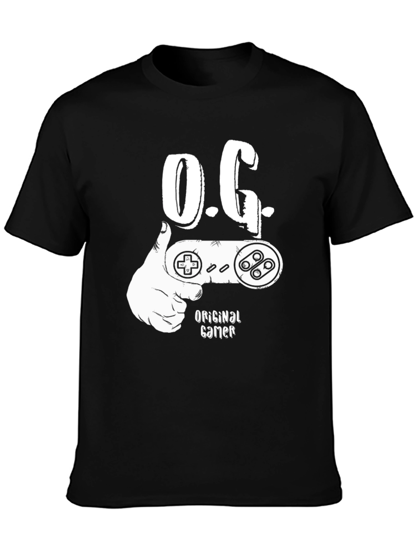 O.G. Original Gamer Black T-Shirt