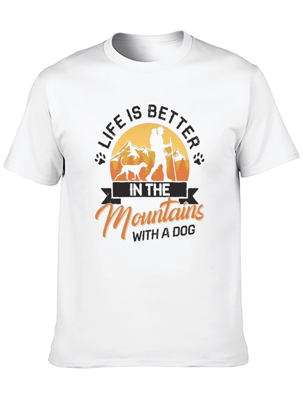 Mountain Adventure T-Shirt - Dog Lovers Tee