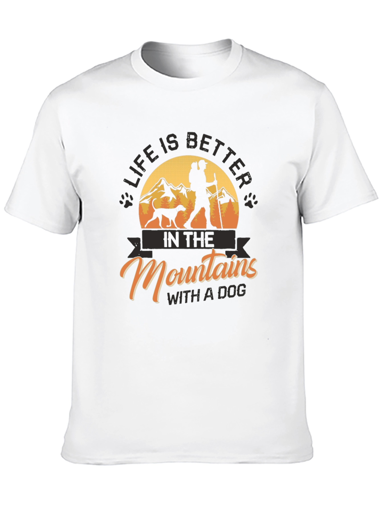Mountain Adventure T-Shirt - Dog Lovers Tee