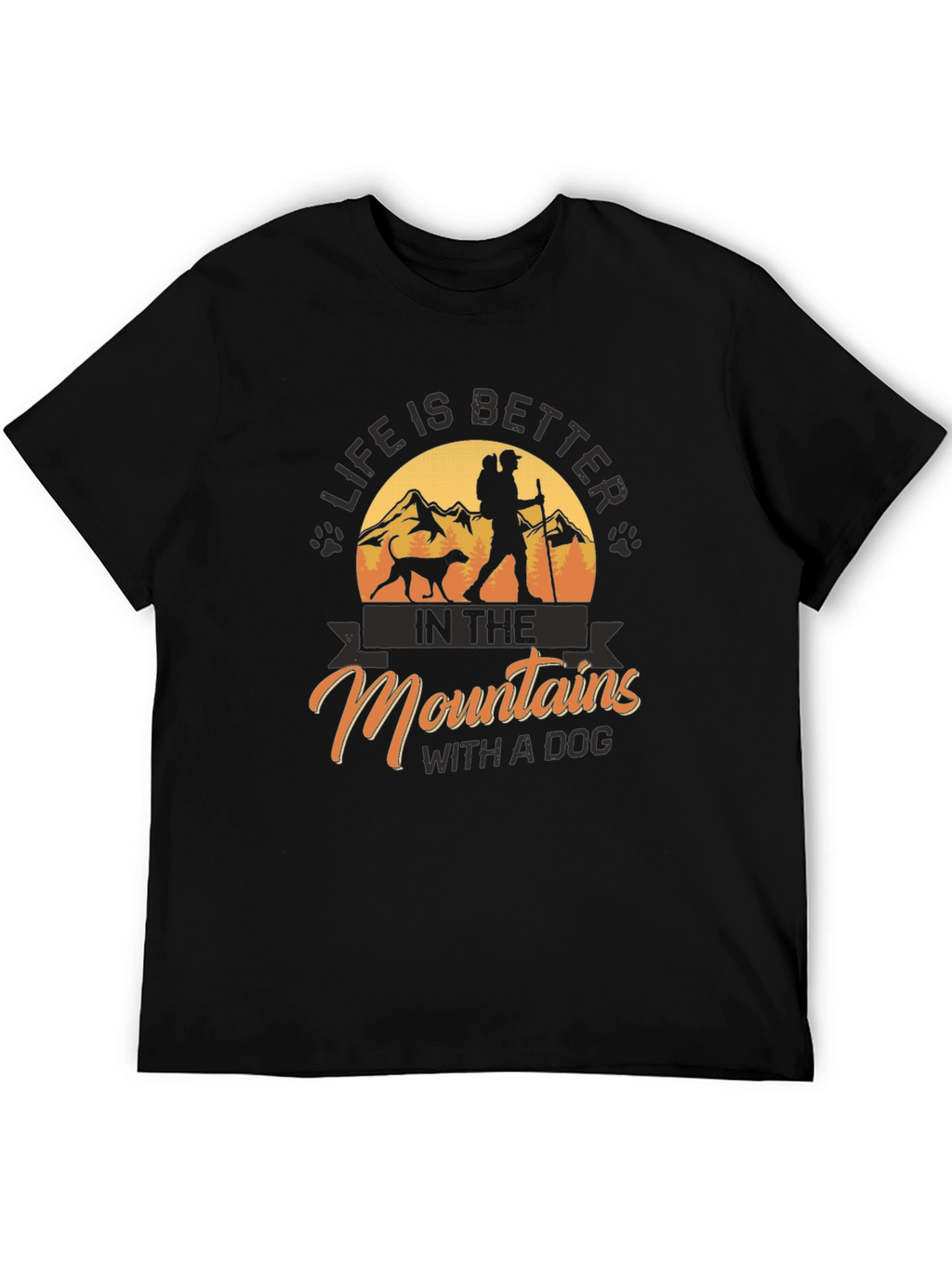 Mountain Adventure T-Shirt - Dog Lovers Tee