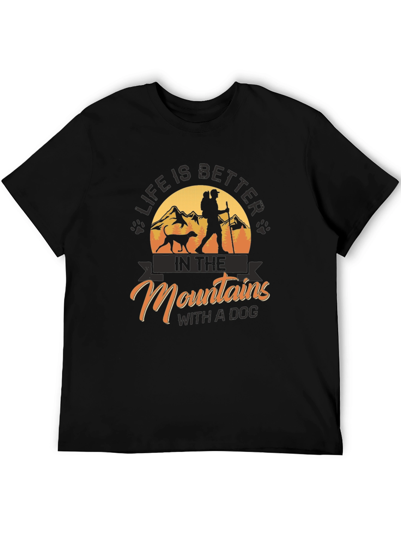Mountain Adventure T-Shirt - Dog Lovers Tee