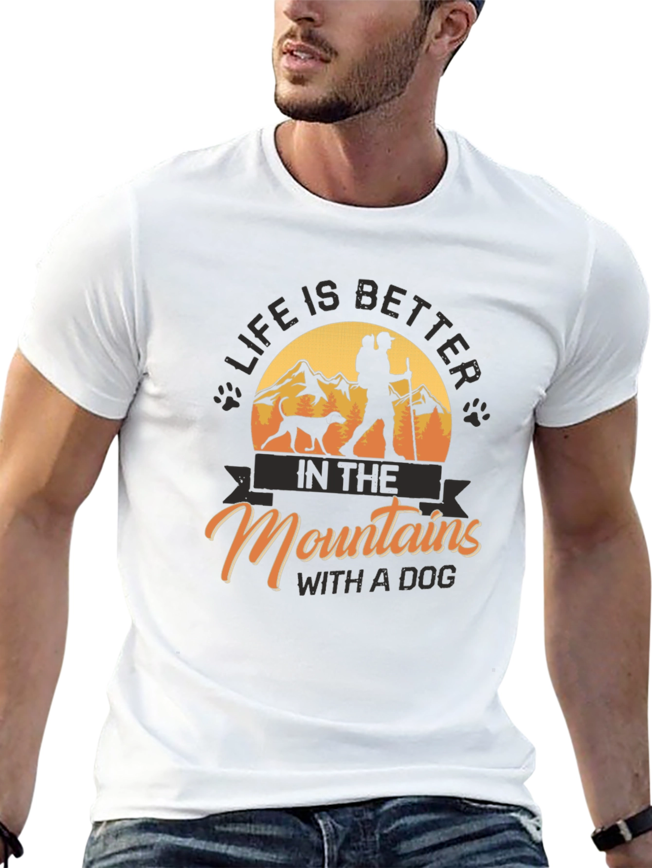 Mountain Adventure T-Shirt - Dog Lovers Tee