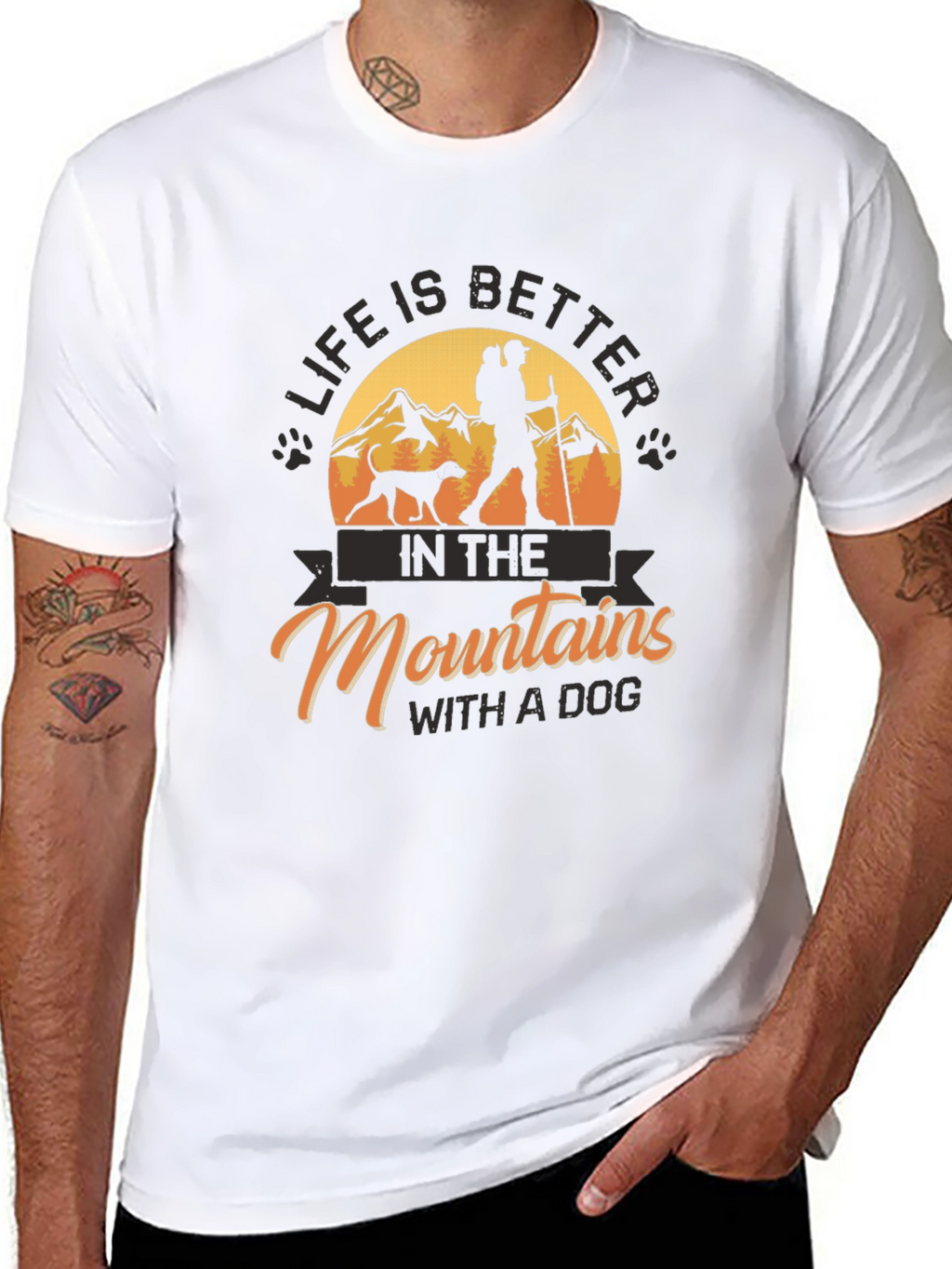Mountain Adventure T-Shirt - Dog Lovers Tee