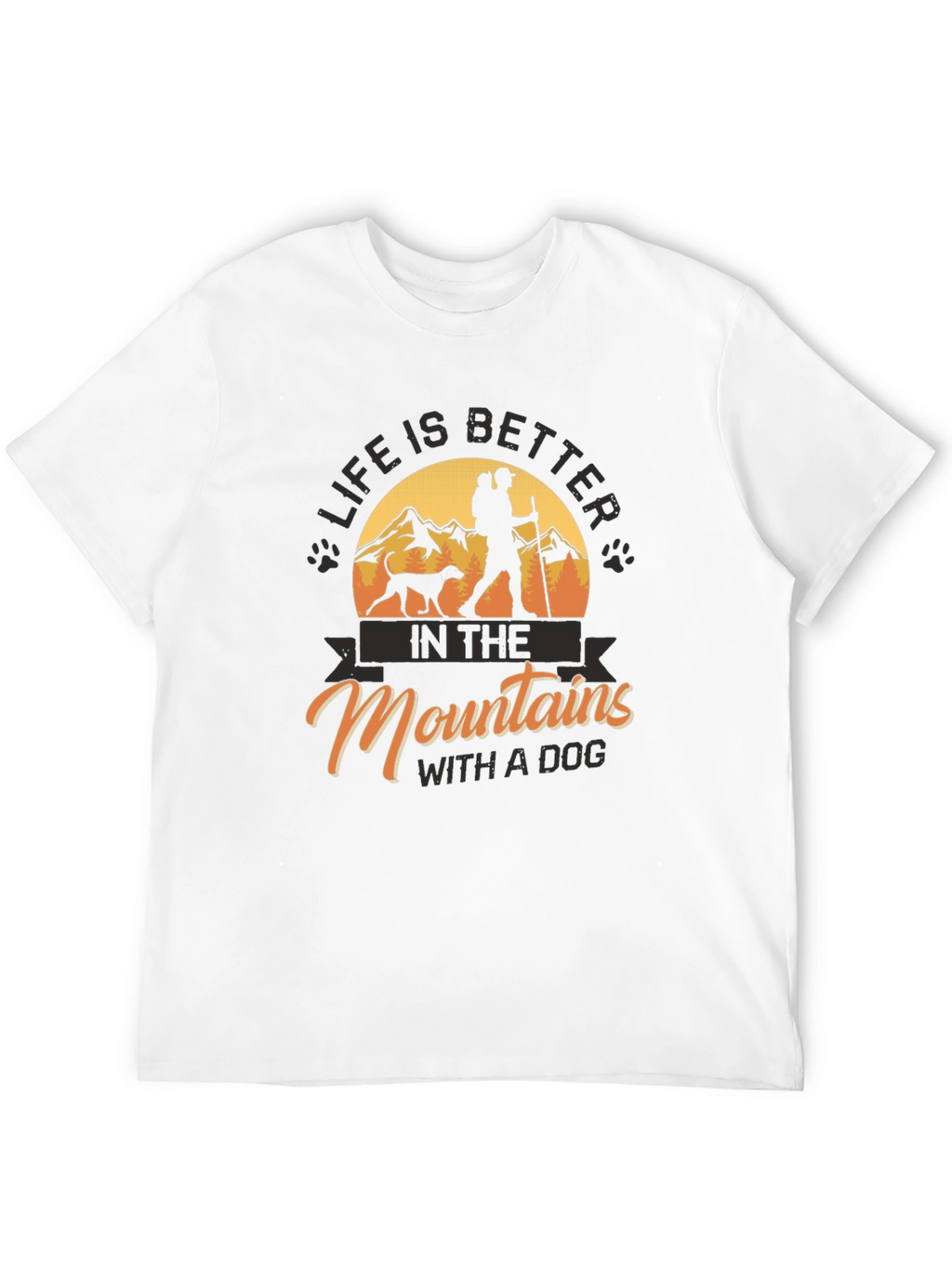 Mountain Adventure T-Shirt - Dog Lovers Tee