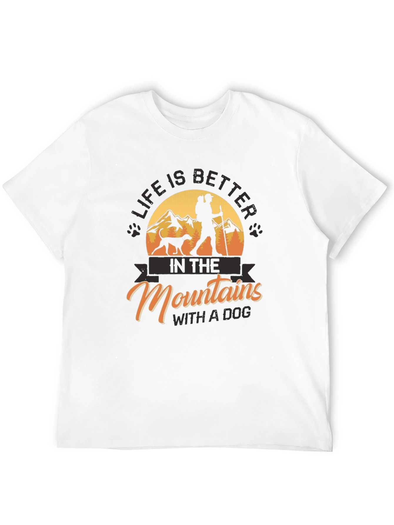 Mountain Adventure T-Shirt - Dog Lovers Tee