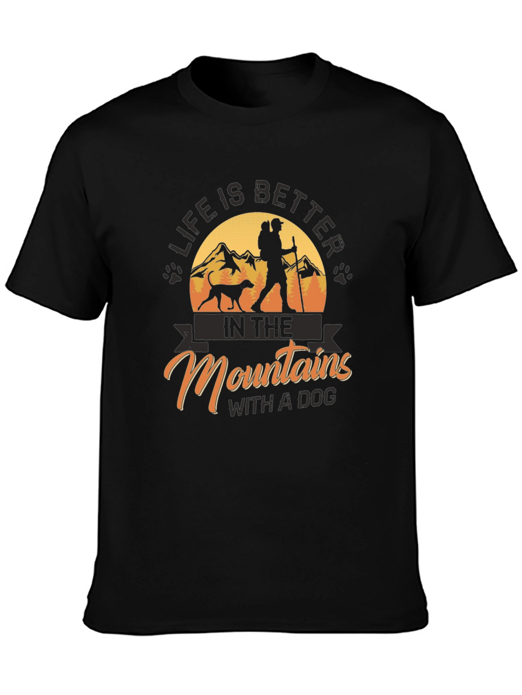 Mountain Adventure T-Shirt - Dog Lovers Tee