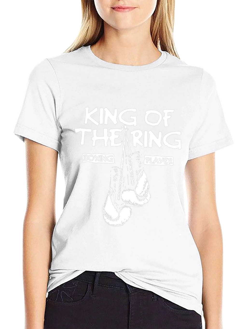 King of The Ring Boxing Player Graphic T-Shirt