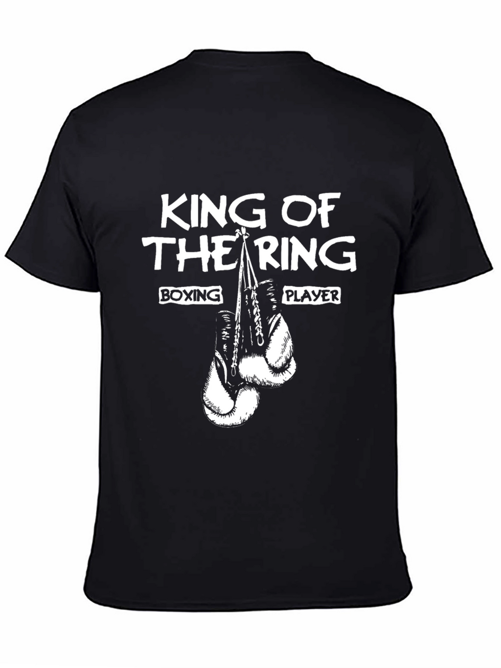 King of The Ring Boxing Player Graphic T-Shirt
