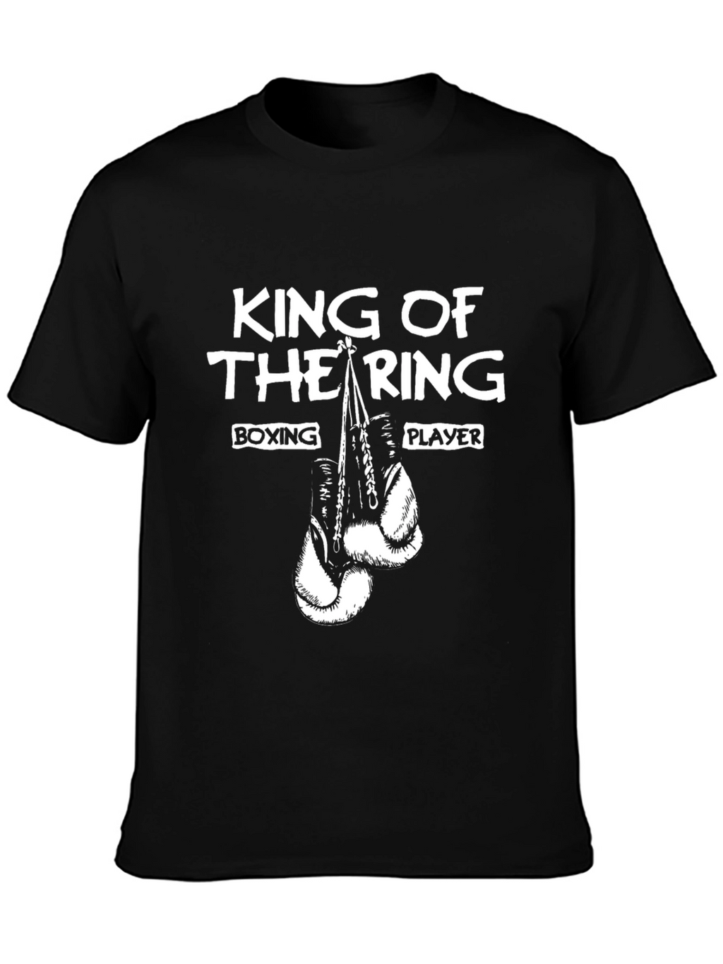 King of The Ring Boxing Player Graphic T-Shirt