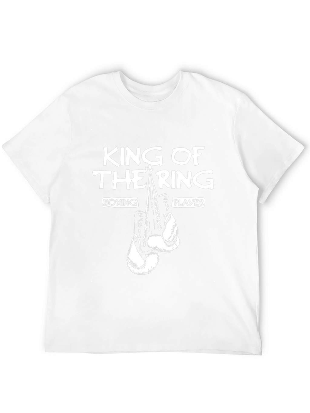 King of The Ring Boxing Player Graphic T-Shirt