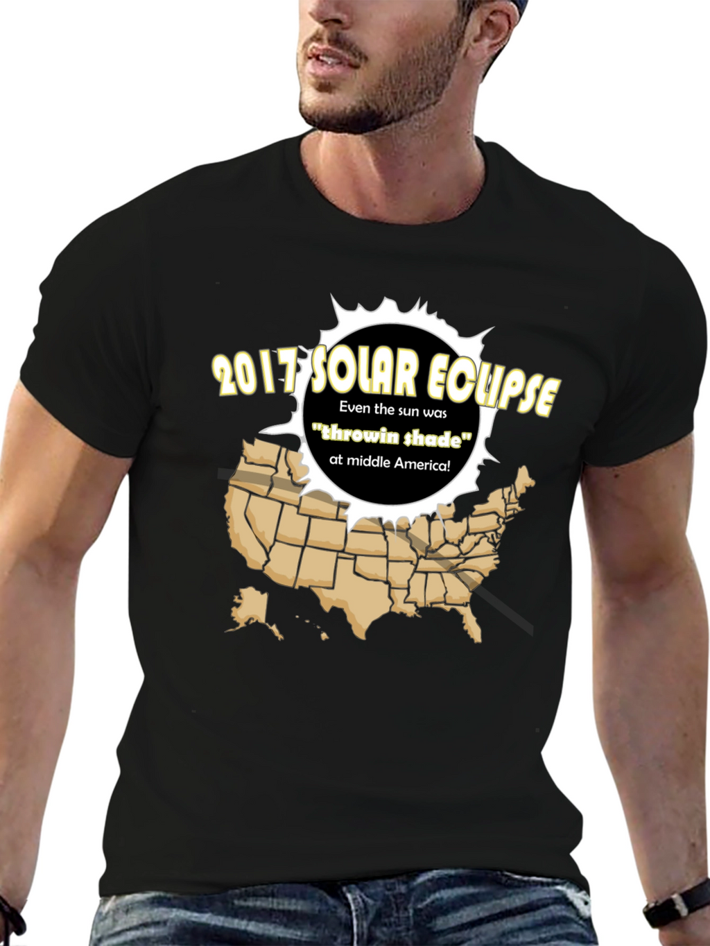 2017 Solar Eclipse T-Shirt - Throwin Shade