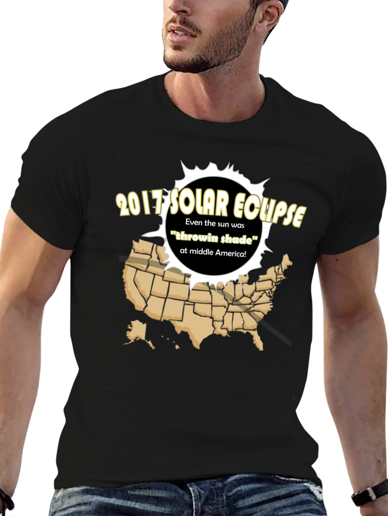 2017 Solar Eclipse T-Shirt - Throwin Shade