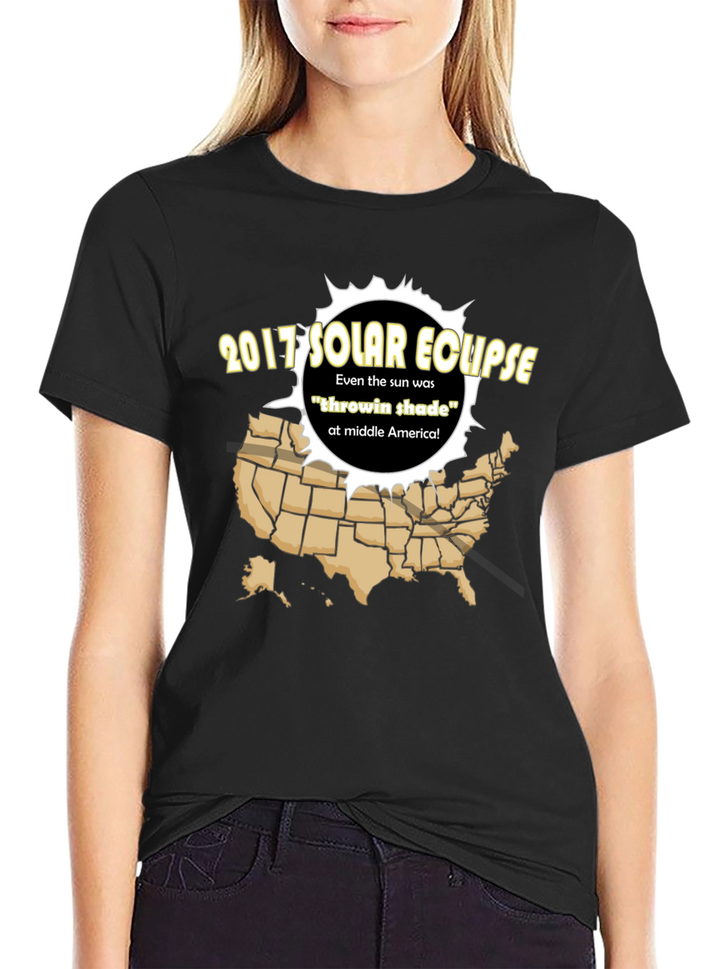 2017 Solar Eclipse T-Shirt - Throwin Shade