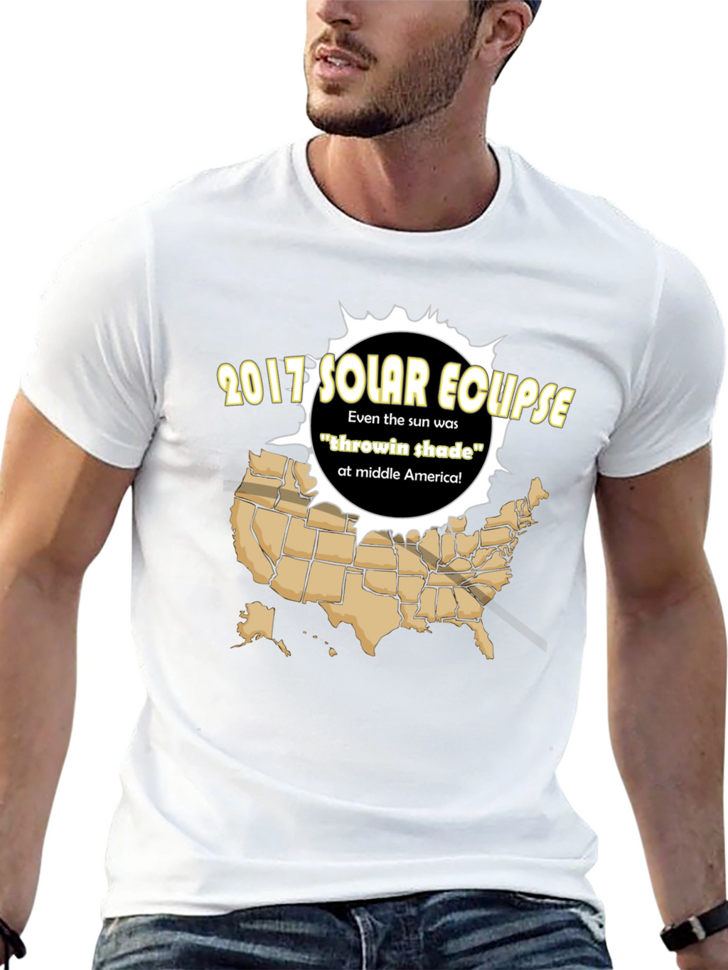 2017 Solar Eclipse T-Shirt - Throwin Shade
