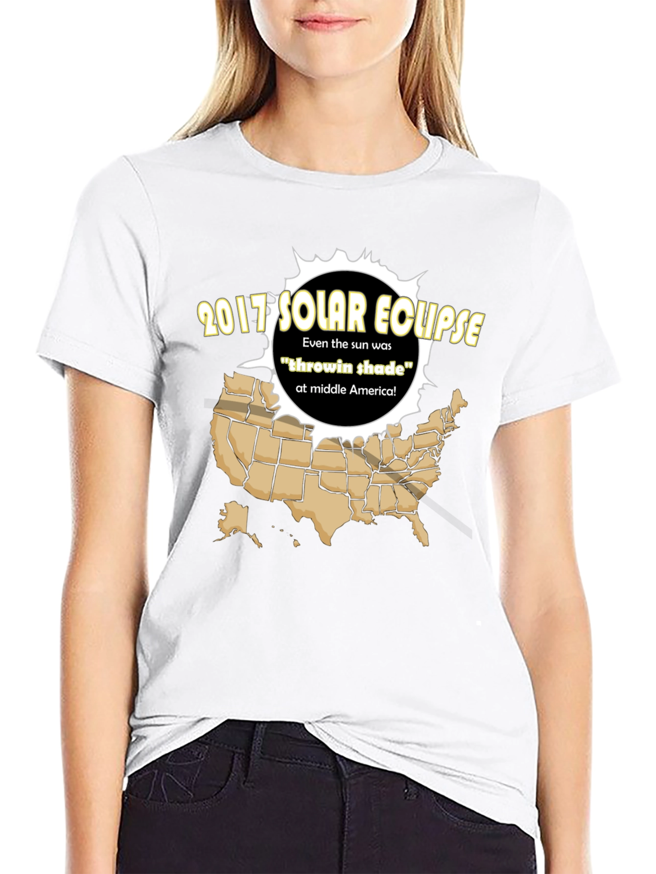 2017 Solar Eclipse T-Shirt - Throwin Shade